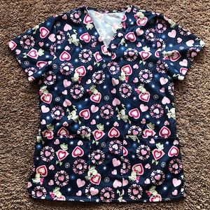 V neck scrub top — medical uniform
